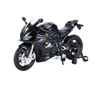 EXYFRUX Die Casting 1:9 For BMW R1250GS Travel Edition RRS1000 Simulation Car Model Sound And Light Vehicle Model Decorative Collection Presents Decoration(1:12 RRS1000 Black)