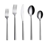 EXZACT 20pcs Forged Cutlery Set Stainless Steel Silverware Dining Serves 4
