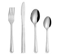 EXZACT 24 Piece Cutlery Set Stainless Steel Silverware Service for 6