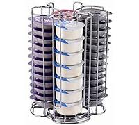 EXZACT Coffee Capsule Holder 52 Pods Rotating Compatible with Tassimo