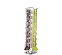 EXZACT Coffee Capsule Holder Compatible with Dolce Gusto, Not Sold or Created by Dolce Gusto, Rotating Coffee Pods Stands Holder (Max Capacity: 32)