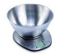 Exzact Digital Kitchen Scale with a Mixing Bowl Stainless Steel - Electronic Baking Scale - Food Scale - Support Imperial and Metric Switch - Capacity Max 5kgs