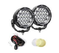 Exzeit 5 Inch Led Driving Lights Round, 80W 11200 Lumens Waterproof Fog Lights Driving Lights for Jeep Wrangler Trucks Toyota Pickup GMC SUV