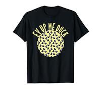 Ey Up Me Duck Yorkshire Lancashire northern funny ducks T-Shirt
