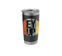 EY UP Northerners Greeting Yorkshire Dialect Funny Saying Stainless Steel Insulated Tumbler