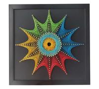 EYANKUNG String Art DIY Crafts Kits for Adults Beginner Unique Women Gift (Fireworks 12 * 12inches)