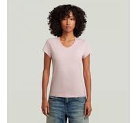 G-star Eyben Slim V T 2.0 Short Sleeve T-shirt Pink M Woman
