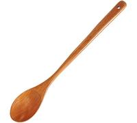 Eyccier 16.5 Inch Wooden Cooking Spoons, Long Handled Wooden Spoons for Cooking, Stirring, Mixing..