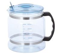 Eyccier Clear Distilled Water 1 Gallon Jug, Replacement Water Distiller Glass Carafe with Scale, Portable Glass Water Filter Pitcher with Handle.