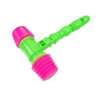 Eyccier Squeaky Hammer Toy Plastic Percussion Sounding Hammer Funny Squeaky Toys for Kids Random Color