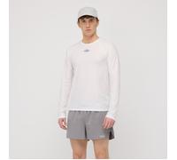 EYDA Noah Baselayer Long Sleeve Running Tee M White Men
