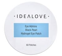 Black Pearl Hydrogel Eye Patches by Idealove - Anti-Aging Beauty Eye Patches to Help Hydrate Skin - With Pearl Extract, Hyaluronic Acid, & Antioxidants - Promotes Soft & Smooth Skin - 60 Eye Patches