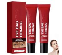 Eye Bag Instant Eraser Cream, Temporary Under Eye Firming Cream, Quick Visual Smoothing for Puffiness Fine Lines, Daily Makeup Primer Eye Care (2PCS)