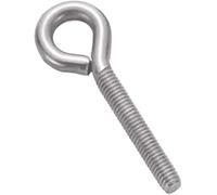 Eye Bolt, Eye bolts, 304 Stainless Steel Sheep Eye Screw/Open/Closed Hook Screw/Lifting Ring Bolt Screw(10pcs M5x16)