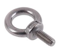 Eye Bolts 1pcs M4 M5 M6 M8 Eye Bolt Stainless Steel Marine Lifting Ring Screw Loop Hole For Cable Rope(M5)