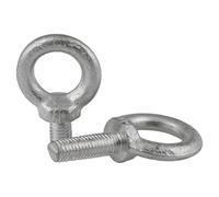 Eye bolts 1pcs Ring Eye Bolt Galvanized Eye Bolt M6 M8 M10 M12 M14 M16 M18 M20 Lifting Eye Nuts Carbon Steel Lifting Eye Screws(M16x50mm)