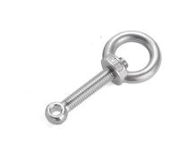 Eye Bolts,Lifting Bolt,bolt with eye, Nuts,M5~M20 304 Stainless Steel Thread Machinery Shoulder Swing Sturdy Ring(M12*80mm)