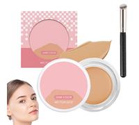 Eye Brightening Cream, Illuminating Concealer, 12-Hour Lasting Eye Brightening, Moisturizing and Blending, Long-Lasting Makeup, Covers Dark Circles, Leaves Skin Smooth and Soft (Ivory)