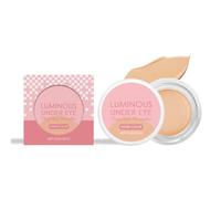 Eye Brightening Cream, Illuminating Concealer, Long-Lasting Coverage, Hydrating and Waterproof, Hydration-Free, Lightweight, Moisturizing and Blending, Leaving Skin Smooth and Delicate