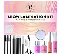 Eye Brow Lamination Kit, Eyebrow Lamination for Beginner/Professional, Laminated Brows Lasts 6-8 Weeks, 15 Applications - Instructions, Safe & Effective