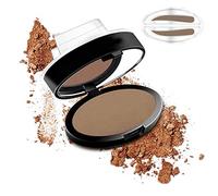 Eye Brow Stamp Powder Waterproof Make Up Set Eyebrow Beauty Essential Kit Perfect Eyebrow Power Seal Nature Eye Brow Powder Delicate Shape, Light brown