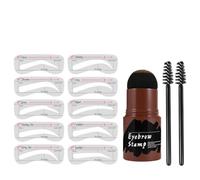 Eye Brow Stencil, Kits 10 Pieces, Brow Stencil Waterproof, Eyebrow Template