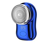Eye Brown Razor - for Men, Lightweight Pocket Shaver, Wet and Dry Shaver, Portable Rechargeable Razor for Men, for Car, Travel, Beard, Face Women, Black (C, One Size)