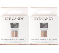 Eye Candy Duo Brow Powder - Chocolate (Pack of 2)