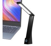 Eye Caring Desk Light - Adjustable Fold Lamp, Table Lamps Glare Reduction, Three Mode Foldable Lantern Reading Setup Slim Profile | Ideal for Workbench Learning Spaces Student Night Tasks, 28x8x5cm