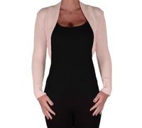 Eye Catch EyeCatchKnitwear - Lara Long Sleeve Knitted Bolero Shrug One Size Cream