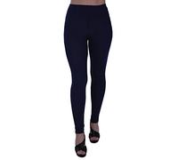 Eye Catch Oversize - Kaira Womens Plus Size Stretch Ladies Trousers Leggings Full Length Pants Navy Size 24/26