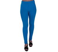 Eye Catch Oversize - Kaira Womens Plus Size Stretch Ladies Trousers Leggings Full Length Pants Turquoise Size 28/30