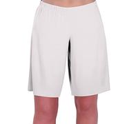Eye Catch Star Ladies Jersey Relaxed Comfort Elasticized Flexi Stretch Womens Shorts Plus Sizes White Size 20/22