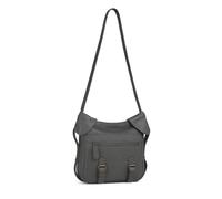 Eye Catch Women’s Faux Leather Crossbody Shoulder Bag - Adjustable Strap, Zip & Magnetic Flap Closure, Buckle Detail - Compact Everyday Handbag