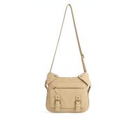 Eye Catch Women’s Faux Leather Crossbody Shoulder Bag - Adjustable Strap, Zip & Magnetic Flap Closure, Buckle Detail - Compact Everyday Handbag