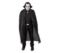 Rubie's Cape – Dracula – Black Polyester, Eye-Catching – 1 pc.