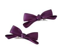 Eye Catching Bows Vintage Headwear Rose Fashionable Headwear Comfortable Hairband And Clip For Stylish Outfits