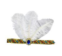 Eye-catching Feathered Headbands Mardi Gras Headwear For Girls Masquerade Hair Accessories Flapper