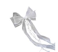 Eye-catching Hair Clip with Rosette Unique Stage Hairstyle Dress Up Sparkly Bowknot Headpiece Rhinestone Piece, フリーサイズ