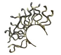 Eye-Catching Headband For Halloween Large Snake Shape Crowns Trendy Festival Hair Accessory Photo Props Halloween Snake Headband