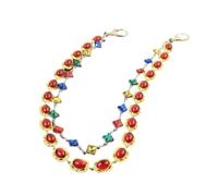 Eye Catching Hip Hop Gemstones Waist Chain Sophisticated Pants Chain Adornment For Street Dance Lovers