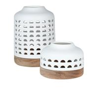 Eye-catching lanterns set of 2 Räder