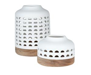 Eye-catching lanterns set of 2 Räder