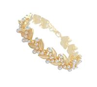 Eye-catching Leaf Arm Jewelry with Metal Leaf Pattern Comfortable Everyday Wear Accessories Upper for Women Cuff