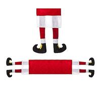 Eye-Catching Multicolor Santa Table Runner - 30 cm x 176 cm (1 Pc.)- Premium Quality Santa-Themed Design - Perfect for Holiday Decorations