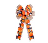 Eye Catching Party Bowknot Ornament Thanksgiving Party Supplies Colorful Ribbon Bowknot Decorations For Gatherings Thanksgiving Decorations Gathering