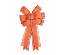 Eye Catching Party Bowknot Ornament Thanksgiving Party Supplies Colorful Ribbon Bowknot Decorations For Gatherings Thanksgiving Decorations Gathering