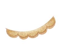 Eye-Catching Scalloped Fringe Backdrop for Glittering Photos and Parties Decor Decoration Wreath
