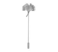 Eye Catching Sophisticated Gingko Leaf Pin Portable Jewelry Accessory For Themed Event Stylish Outfits Casual Wear Business Meeting Accessory