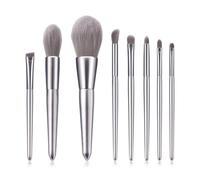 Eye Catching Synthetic Fiber 8pcs Makeup Brushes Set Delicate Cosmetic Brushes Face Makeup For Professional Look Multifunctional